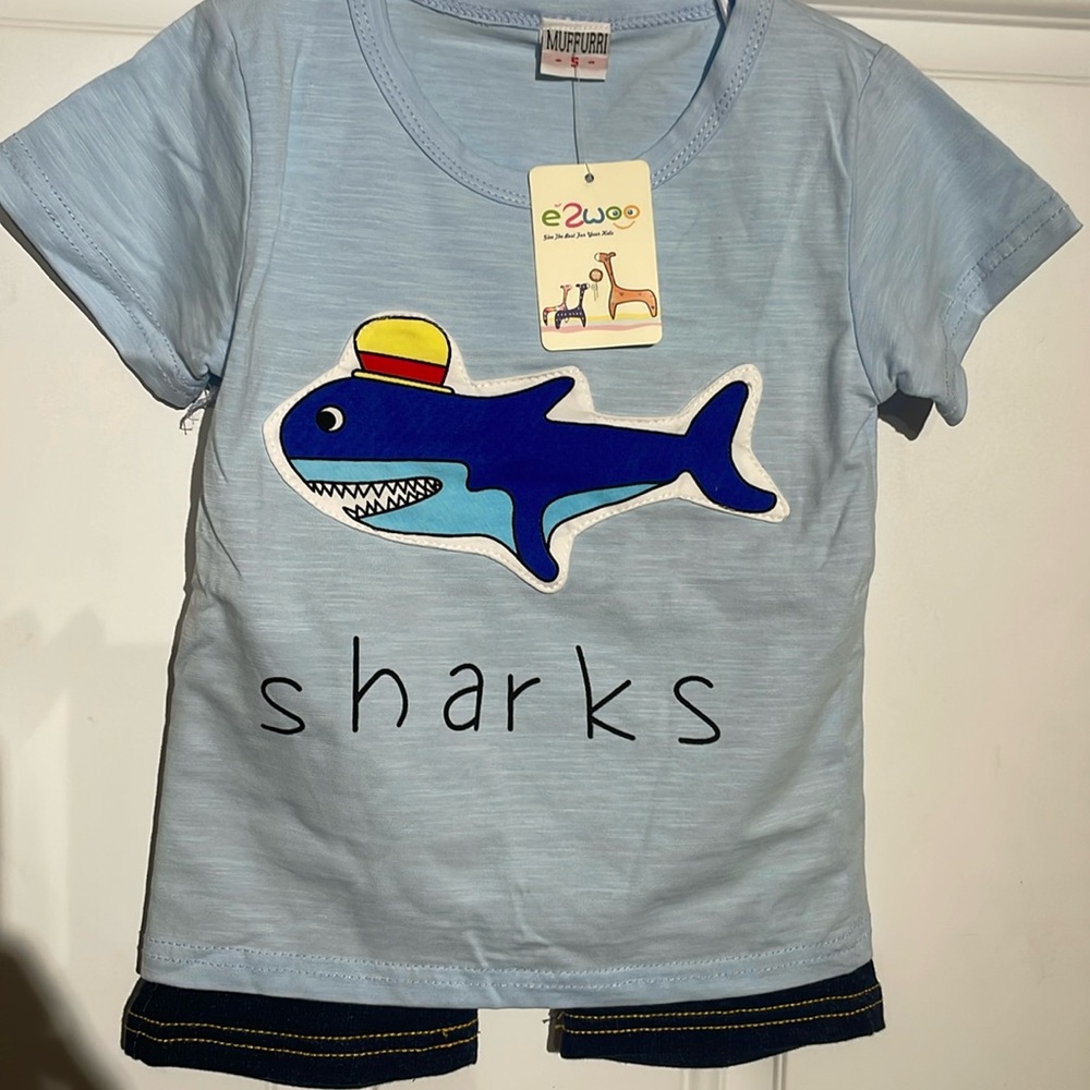 NWT Kids short set